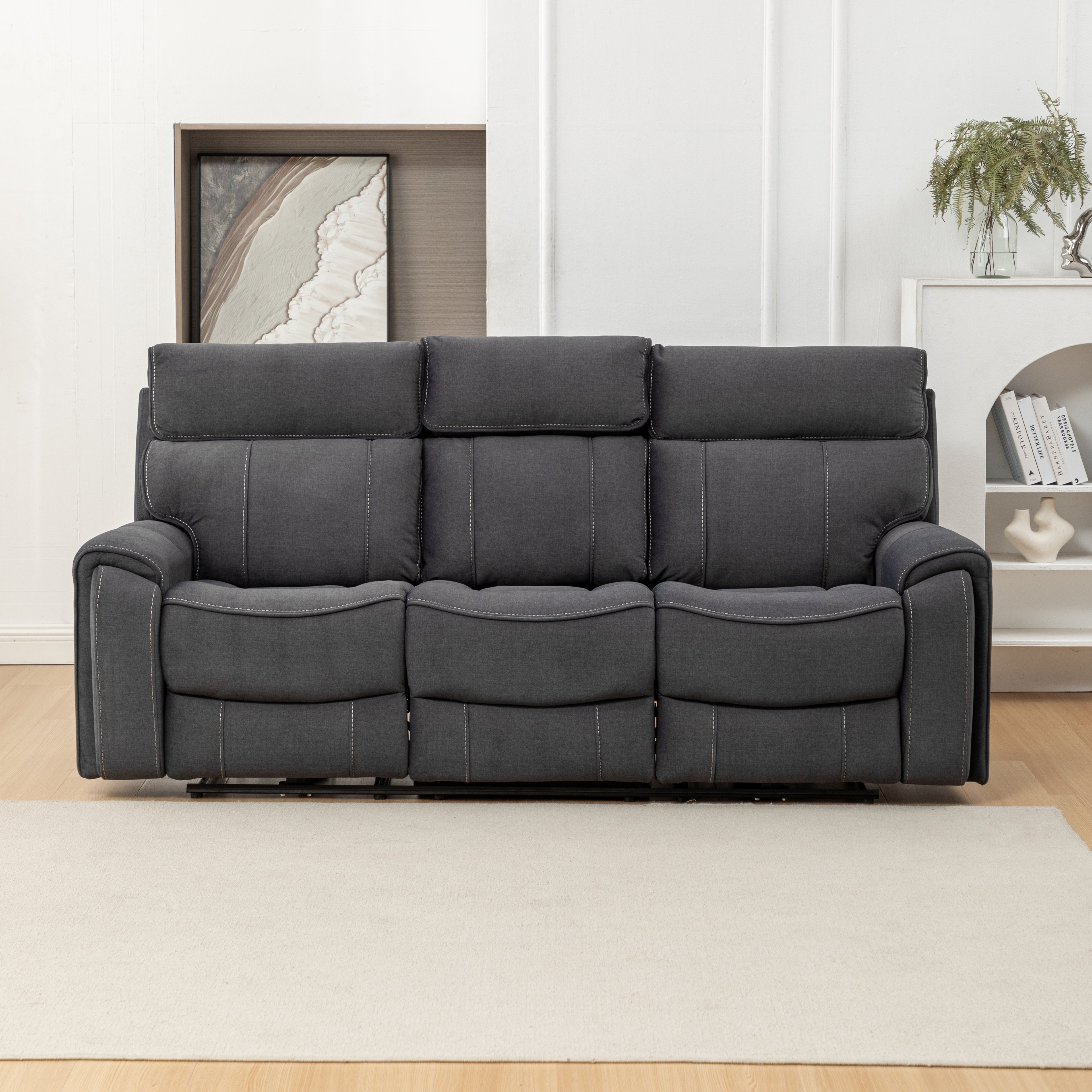 Dynasty 3 Seater Inc. 2 End Recliners