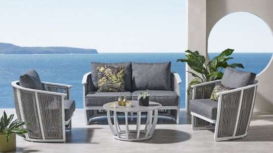 DIABLO 4PC LOUNGE IN WHEAT
