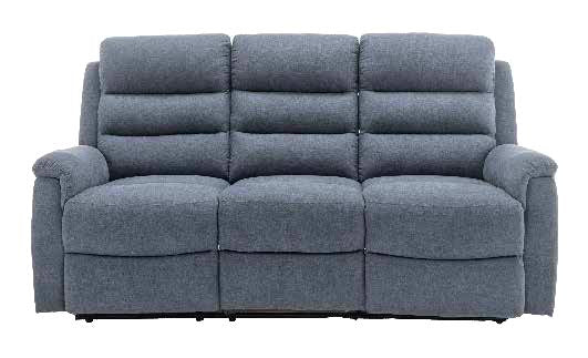 New Edison 3 Seater inc. 2 End Recliners